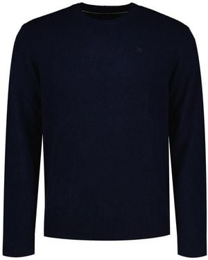 Hackett Hackett Lambswool Jumper L Midnight Blue