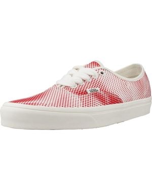 Vans Authentic Adult Lace Up Shoes - Pink