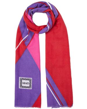 Liu Jo Stola Pattern Rombo - Rot
