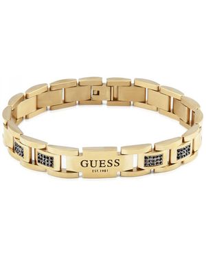 Guess Pulsera para hombre - Metálico