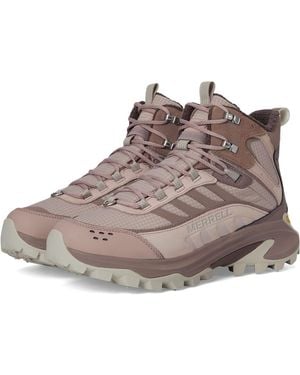 Merrell Moab Speed 2 Thermo Mid Waterproof (Adobe Rose) Climbing Shoes - Brown