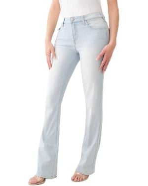 True Religion S Mid Rise Bootcut Jeans Lakeside Wash 24w / 32l - Blue
