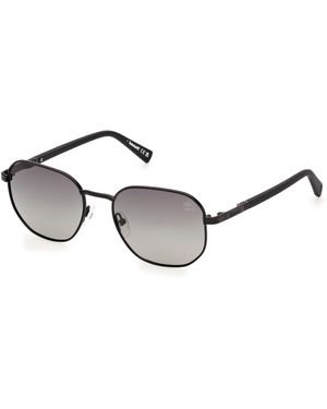 Timberland OCCHIALI DA SOLE UOMO POLARIZED GEOMETRIC FULL RIM - Nero