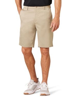 Amazon Essentials Pantalón corto de golf cargo para hombre de 10 pulgadas - Neutro