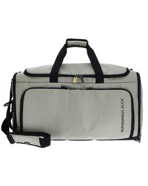 Mandarina Duck Eco Coated Duffle Bag Mud - Nero