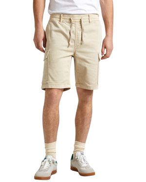 Pepe Jeans Gymdigo Cargo Short - Natural
