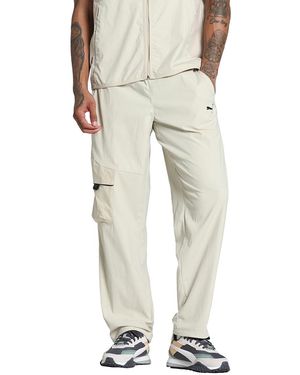 PUMA TECH Relaxed Cargohose XS Desert Dust Beige - Natur