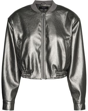 Vero Moda VMCAMILLA Coated Short Jacket Kurzjacke - Schwarz