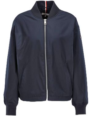 Tommy Hilfiger Bomberjacke Casual Nylon Dünn - Blau