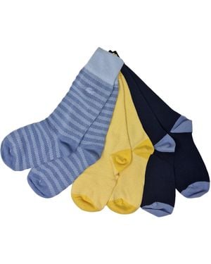 Lacoste Ra4863 Ladies Boxed Socks Set One Size - Blue