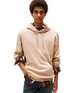 Tommy Hilfiger Tjm Reg S Flag Hoodie Dm0Dm20742 - Neutro