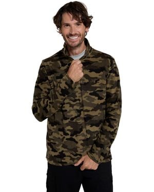 Mountain Warehouse Zip Fleece - Microfleece Sweatshirt Everyday Wear - Spring - Black
