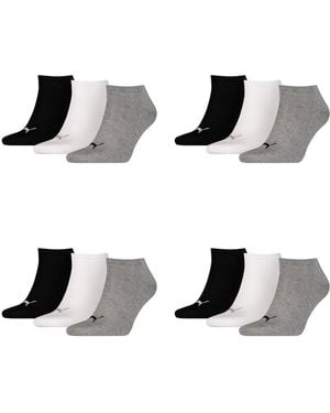 PUMA 9 pair Sneaker Invisible Socks s & Ladies - Noir