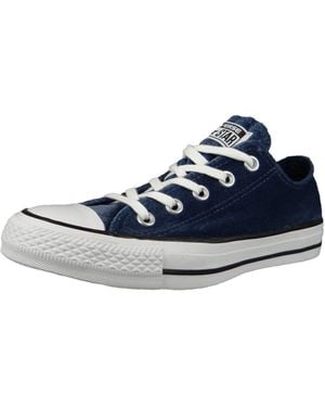 Converse Ctas Ox Midnight Navy White, Sneaker Unisex – Adulto, Blu Nave, 40 EU