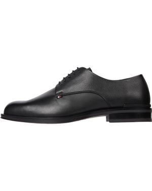 Tommy Hilfiger Zapatos Derby Hombre Core de piel - Negro
