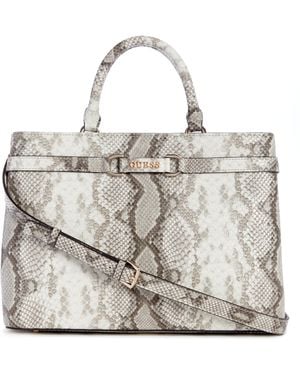 Guess Majka Girlfriend Satchel White Lyst NL