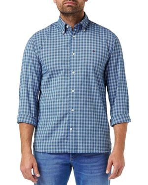 Tommy Hilfiger Shirt Natural Soft Long-sleeve - Blue