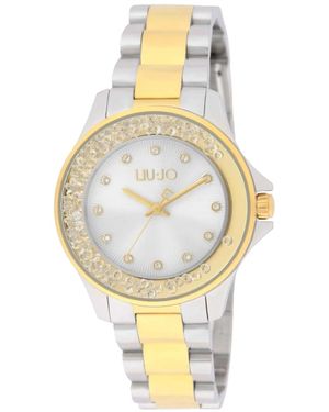 Liu Jo Orologio Elegante da donna al quarzo in acciaio - Modello Dancing Elegance TLJ2501 - Orologio con cristalli girevoli nel - Metallizzato