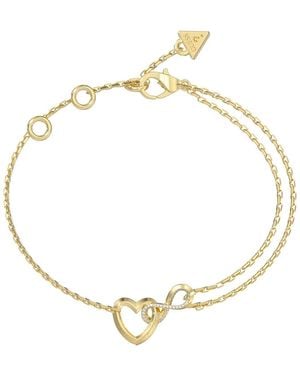 Guess Bracciale da Donna Acciaio Inossidabile JUBB05531JWYGS - Metallizzato