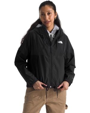 The North Face W Antora Rain Hoodie Jacket - Black