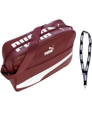 PUMA Borsa – Borsa a tracolla – Campus Reporter Retro Bag – Portachiavi - Multicolore