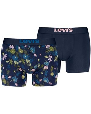 Levi's Flower All Over Print Bodywear - Blue