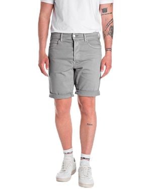 Replay Rbj.981 Short Men - 32 - Grey
