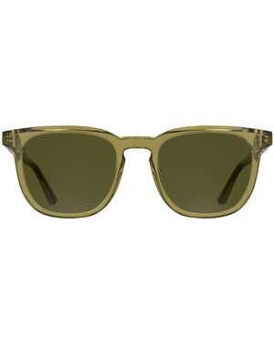 Calvin Klein Transparent Honey with Solid Brown - Vert