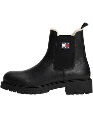 Tommy Hilfiger Tjw Chelsea Boot Wl En0en02826 Low - Black