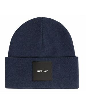 Replay Winter Hat - Blue