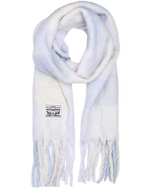 Levi's Pop of Plaid Scarf - Blanc