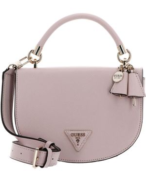 Guess Gizele mini saddle crossbody - Borsa, Rosa, Taglia unica