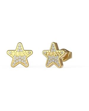 Guess Pendientes JUBE02157JWYGT-U Studs party - Metallizzato