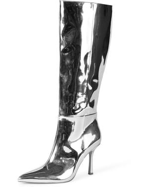 The Drop Bottes À Talons Hauts Gemini - Noir