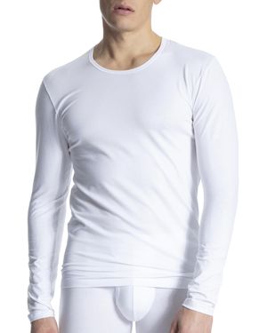 CALIDA Cotton Code T-Shirt - Bianco