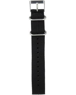 Timex Tw7c05600 Weekender 20mm Black Fabric Slip-thru Strap