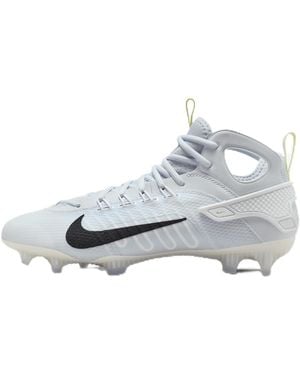 Nike Elite Mid Lacrosse Cleats By - White