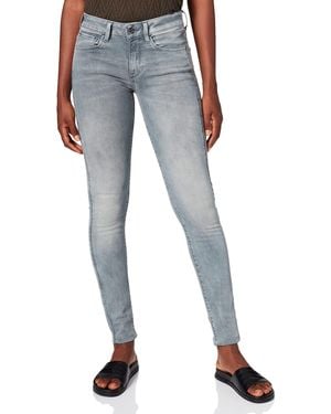 G-Star G-Star Para Mujer 3301 Mid Waist Skinny Jeans - Azul