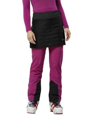 Jack Wolfskin ALPSPITZE INS Skirt W Black - Schwarz