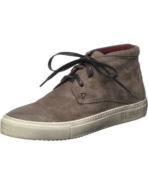 Guess Cole, Scarpe Low-Top Uomo, Grigio, 42 - Nero