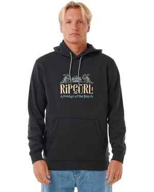 Rip Curl Down The Line Hoodie L Black