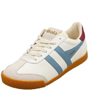 Gola Elan Modische -Sneaker in Weiß / Blau