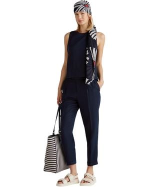 Benetton Pantalone 4aghdf079 Trouser - Blue