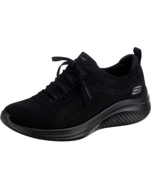 Skechers Ultra Flex 3.0 Big Plan Trainer - Black