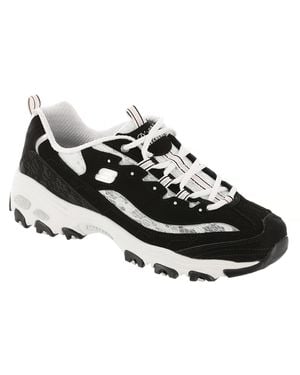 Skechers D'lites Sunlit Garden Trainer - Black