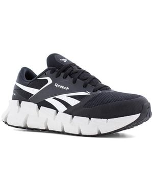 Reebok Work Mens Floatzig Electrical Composite Toe Work Safety Shoes Casual - Black, White - Size 15 M - Blue