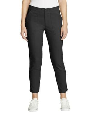 Eddie Bauer Pantaloni elasticizzati da donna UPF 50+ Horizon alla caviglia - Nero