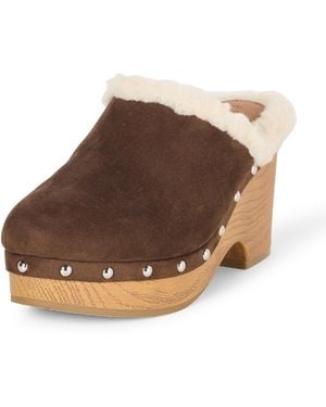 The Drop Francine Clog - Brown