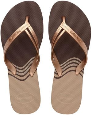 Havaianas Elegance Print - Brown