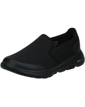Skechers Gowalk 5 Apprize-double Gore Slip On Performance Walking Shoe Sneaker - Black